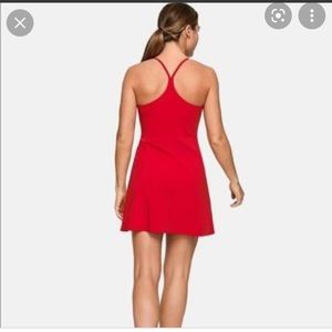 OV red Exercise Dress